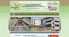 Desktop Screenshot of angelshighschool.in